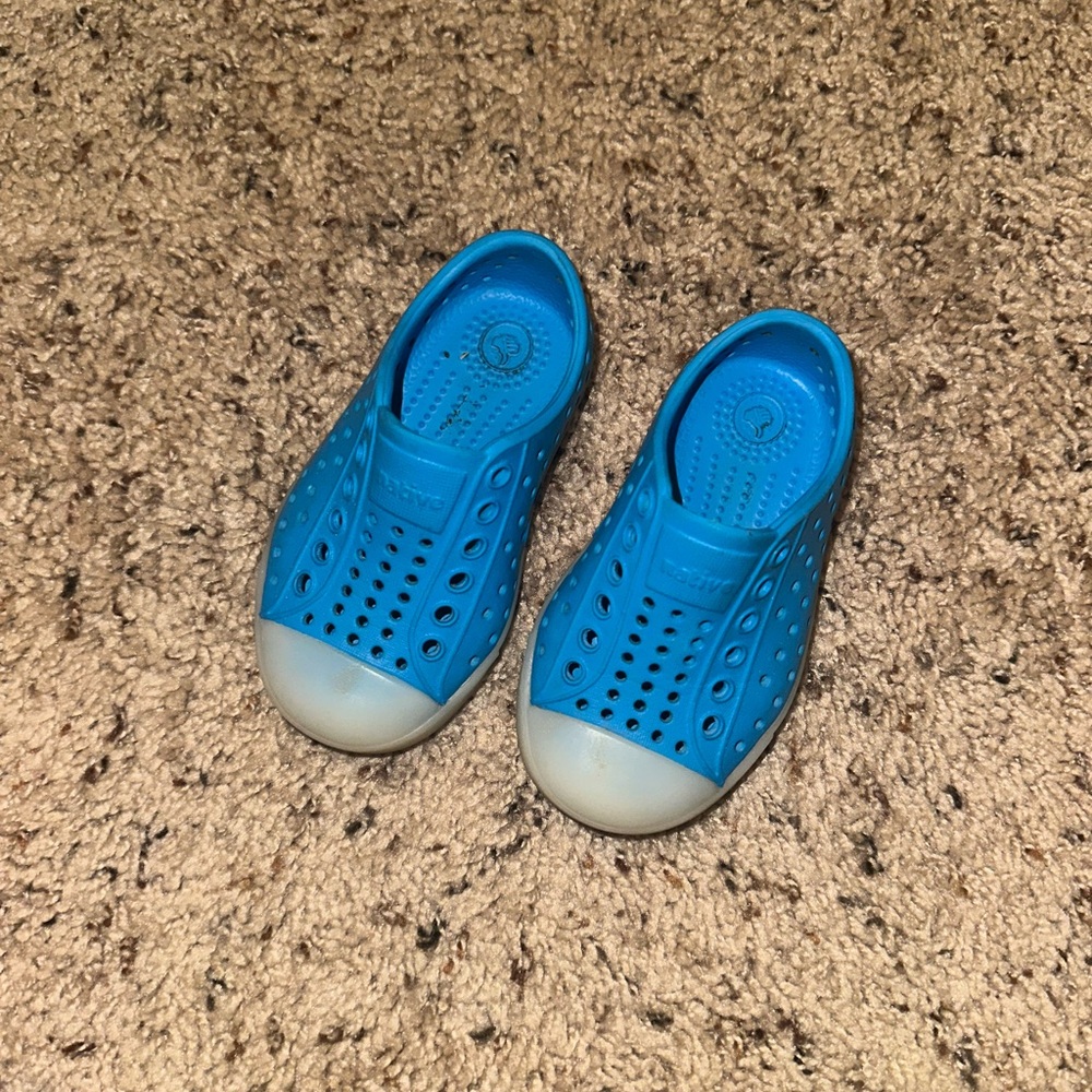 Native Kids Aqua Blue Water Shoes